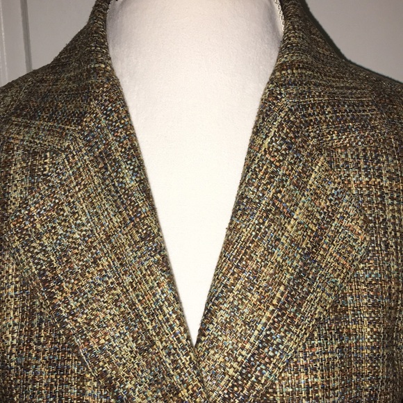 Silk Knit Blazer Petite 8 - Picture 3 of 8